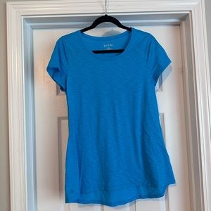 Lilly Pulitzer Etta Top- Bright Blue